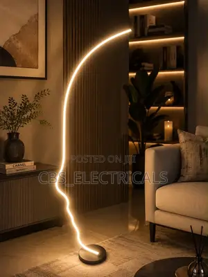 Modern Serpentine Led Floor Lamp