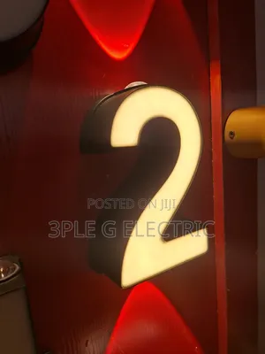 Number 2 Wall Light Indoor and Outdoor