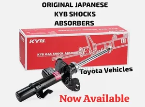Toyota Oem Parts, Including Genuine Japanese Kyb Shock Absorbers.