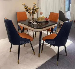 4 Seater Marble Dining Set