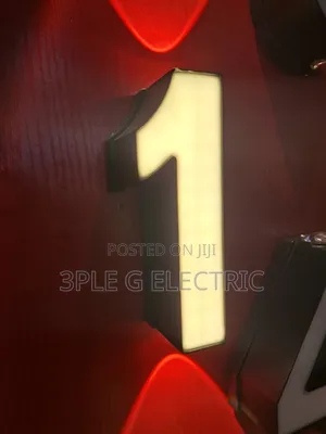 Number 1 Wall Light Indoor and Outdoor