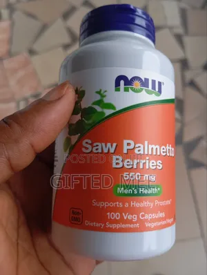 Saw Palmetto Berries, 100 Capsules