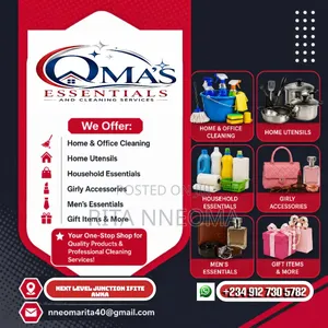 I Run a Cleaning Services and I Sell Male and Female Essentials