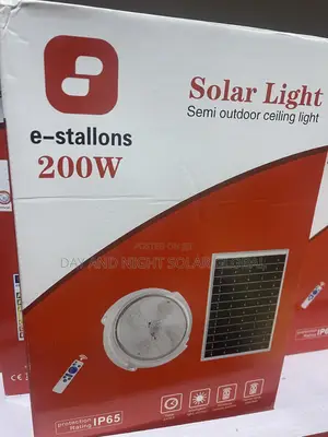 200watts Solar Celling Light Warm and Pure White