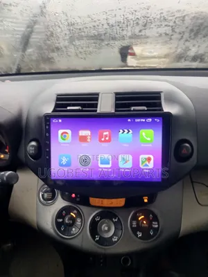 Toyota Rav4 2008/2011 Android Screen With AC Vent Chrome / GPS (Map)