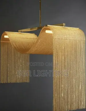 Modern Simple Restaurant Chandelier Creative Personality Flow