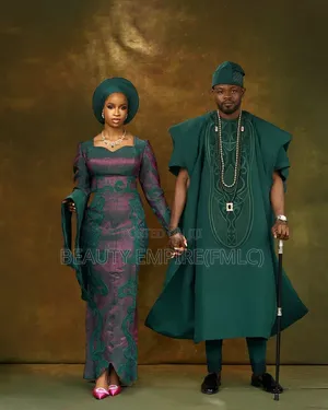 Couple Aso Oke Set