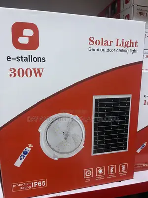 300watts Solar Celling Lights Warm and Pure White
