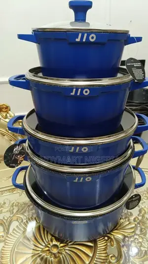 Jio Original 10-Piece Granite Coating Non-Stick Cookware Set 22% Off
