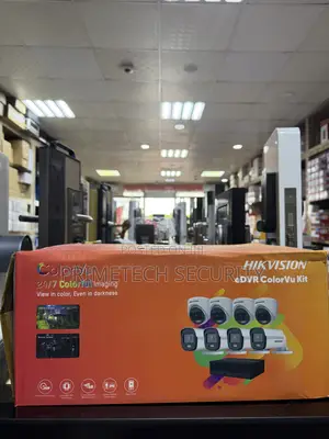 Hikvision 8 Channel Edvr Colourvu Kit