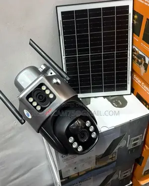 4g Solar PTZ Security Camera – Dual Lens, Ultra Hd, Motion Alert,