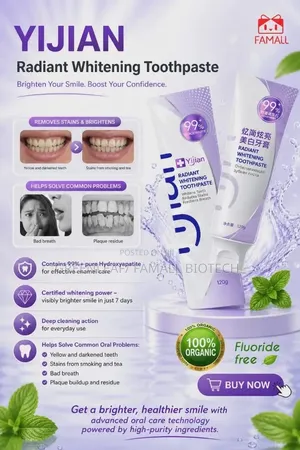 Yijian Radiant Whitening Toothpaste