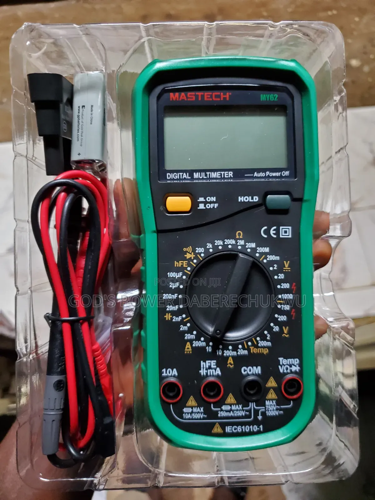 Mastech My62 Digital Multimeter