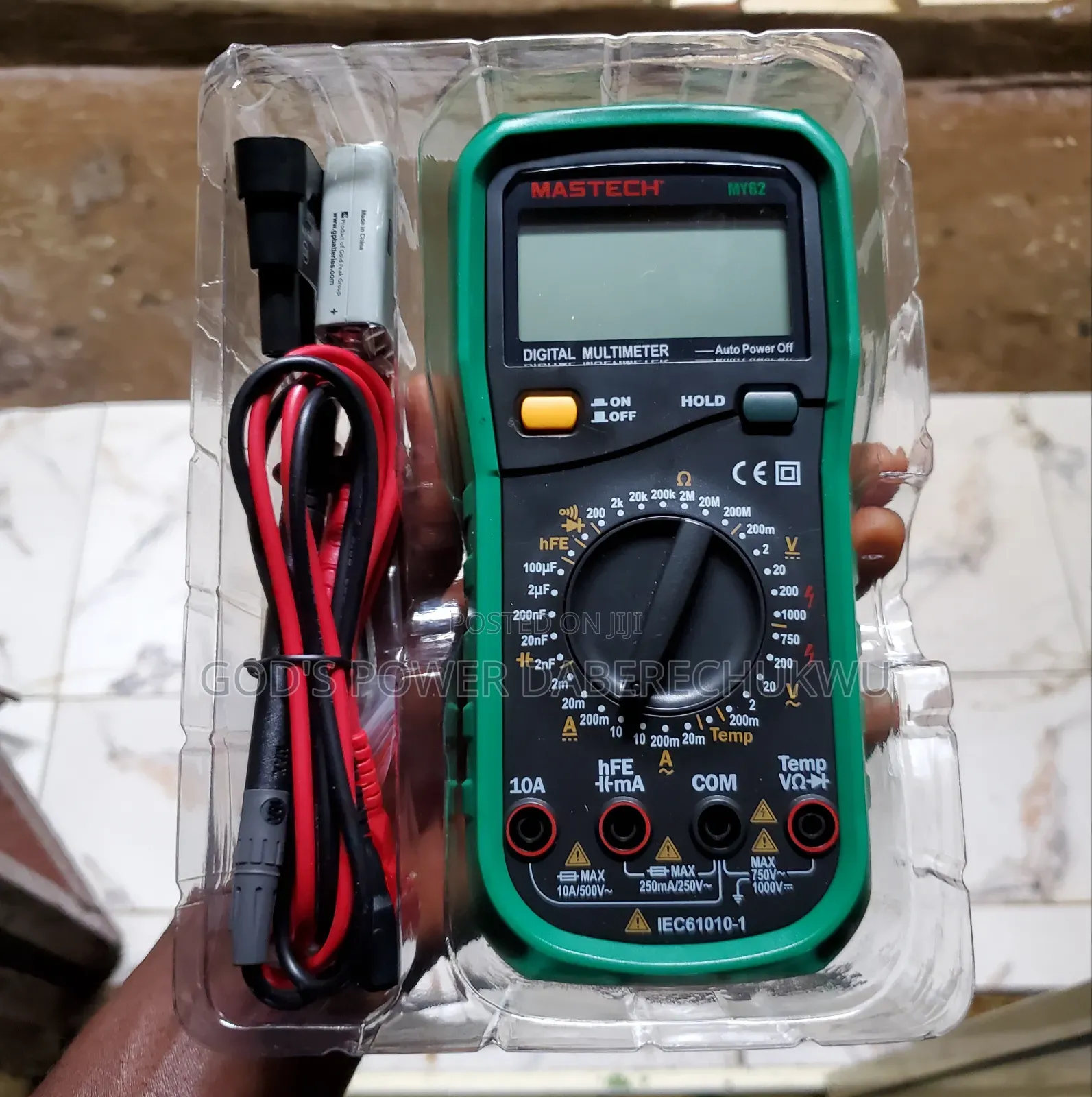 Mastech My62 Digital Multimeter