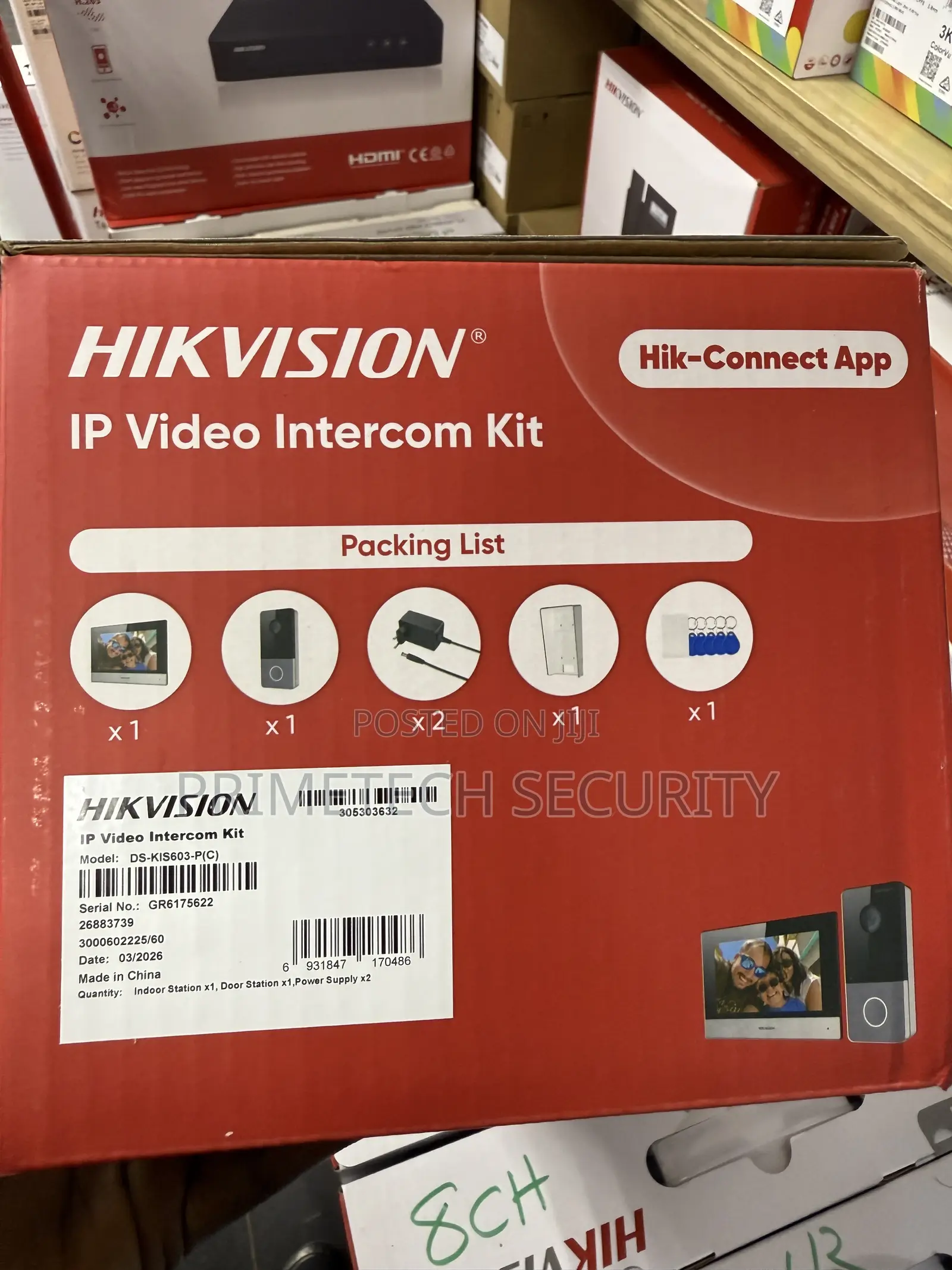 Hikvision Ip Intercom Kit