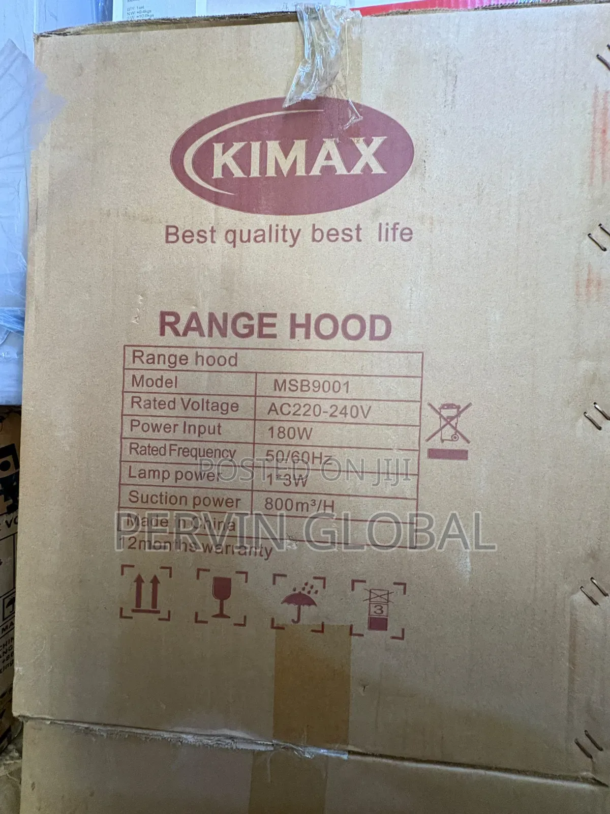 Kimax Kitchen Extractor