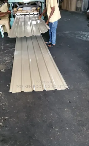 0.50 G/Beige Longspan Aluminium Roofing Sheets