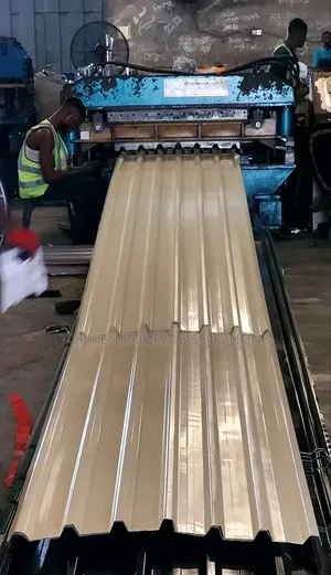 0.50 G/Beige Longspan Aluminium Roofing Sheets