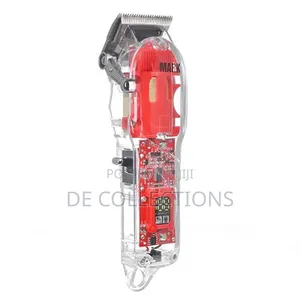 Wmark Transparent Style Professional Rechargeable Clipper With Charge
