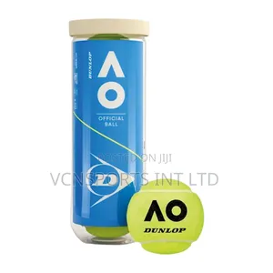 Dunlop Ao (Australian Open) Lawn Tennis Balls – 3-in-1 Can