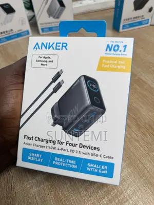 Anker 140w 4 Ports Charger