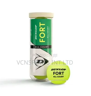Original Dunlop Fort All Court Tennis Balls – Premium Pressurized Can