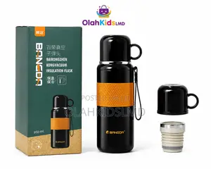 Bangda Vacuum Flask With Cup – Insulated Travel Bottle, 950ml