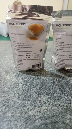 Moli Organic Ginger Powder!