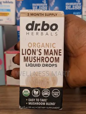 Lion's Mane Mushroom Drops | Brain Focus Memory Support | 30ml