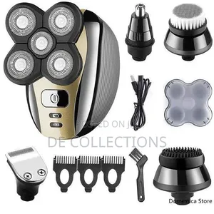 Wmark 5 in 1 Men Electric Bald Head Multifunctional Trimer for Men