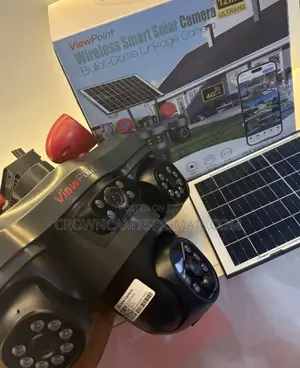 3-Lens Rotating 360 4g Solar Powered Outdoor Security CCTV Cameramotio