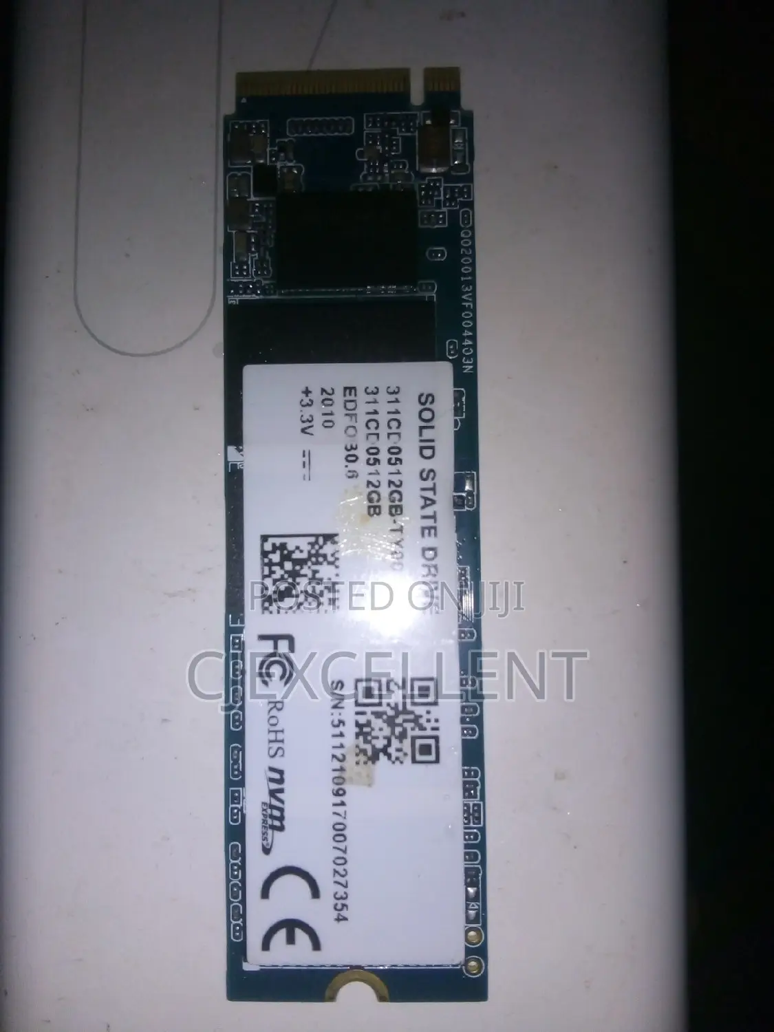 512 SSD Cards for Storage