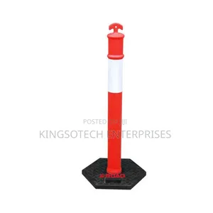 Reflective Road Traffic Warning Post