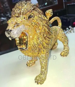 Decorative Lion Statue (Also Called a Lion Figurine