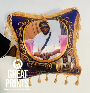 Design and Print of Custom Throw Pillow