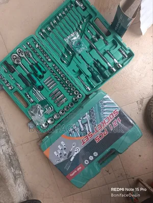 Heavy Duty Tools Box Spanner 121pcs