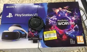 Sony Play Station-Vr+Ps Vr Worlds Camera