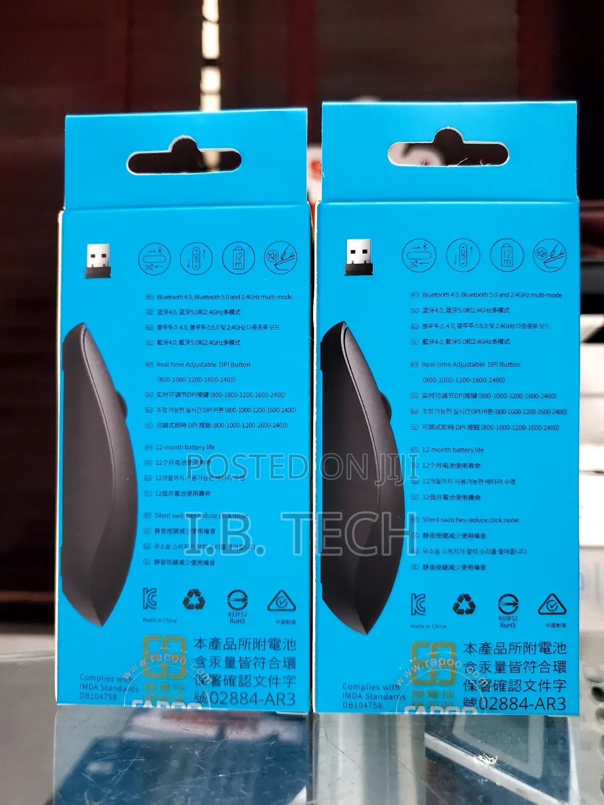 Rapoo M200g Multi-Mode Wireless Silent Mouse