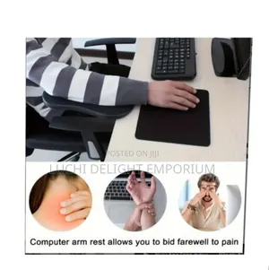 Rotatable Arm Rest With Mousepad Come (Yellow)