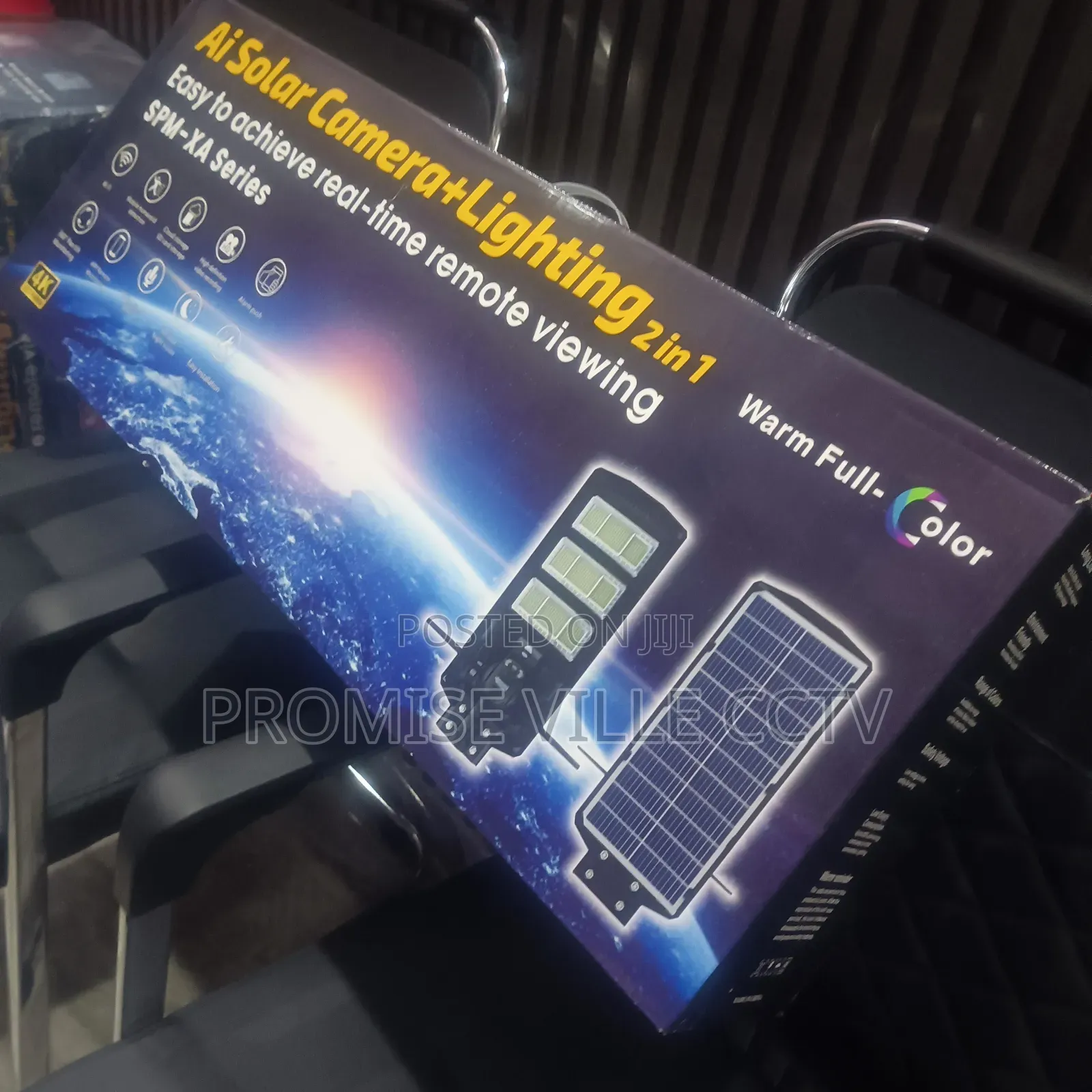 Night Vision Solar Light Camera