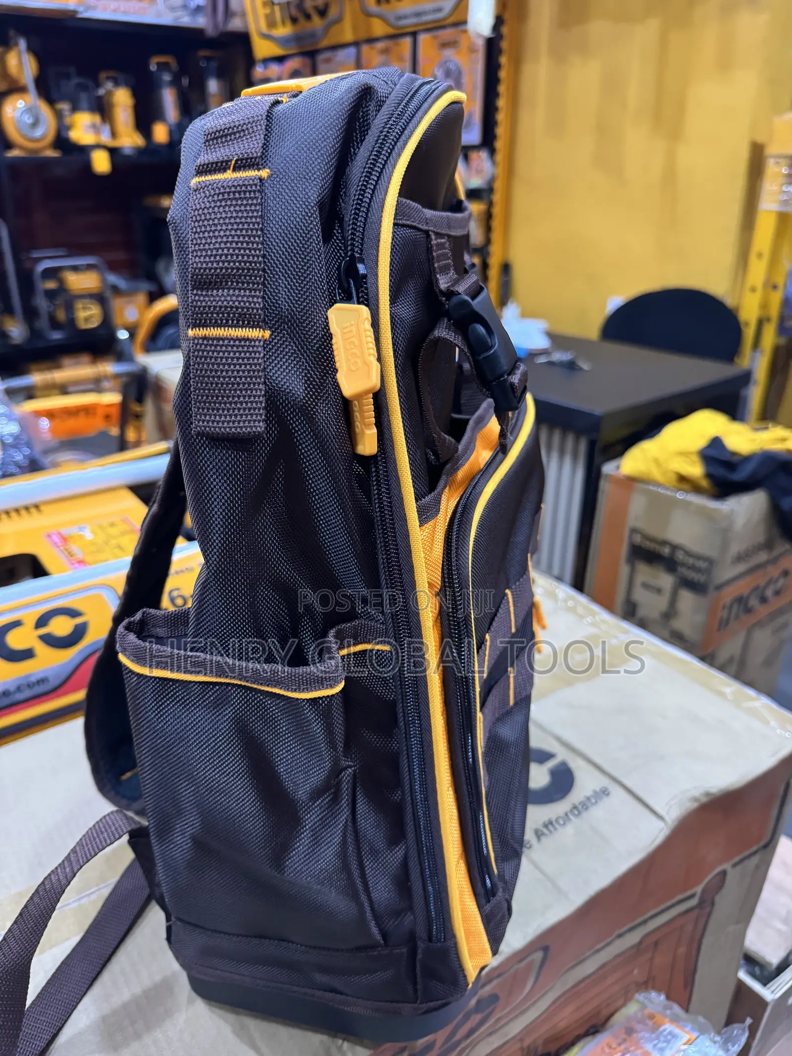 Ingco Heavy Duty Tools Backpack for Tools