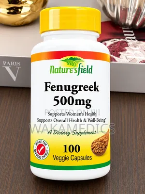 Nature's Field Fenugreek 500 Mg – 100 Veggie Capsules