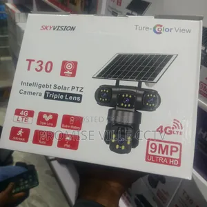 3 Lens Solar 4g Camera