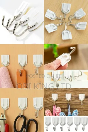 Self-Adhesive Wall Hooks