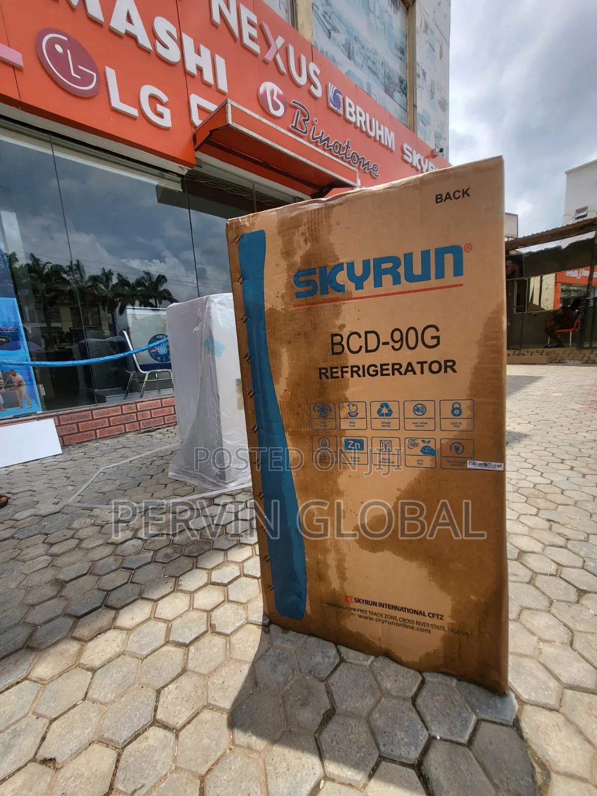 Skyrun Fridge BCD90G 90L