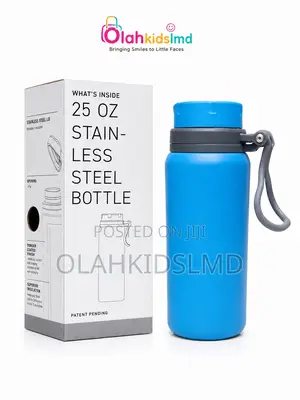 Stainless Steel Insulated Water Bottle – 25oz, Powder Coated