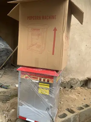 Premium Popcorn Machine With Stainless Steel Cabinet