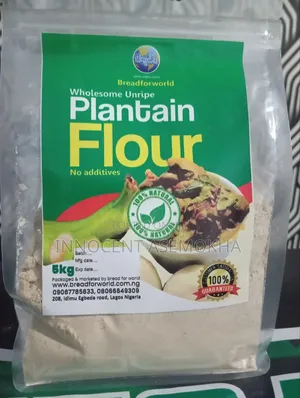 PLANTAIN FLOUR 100% Natural No Chemical No Preservative