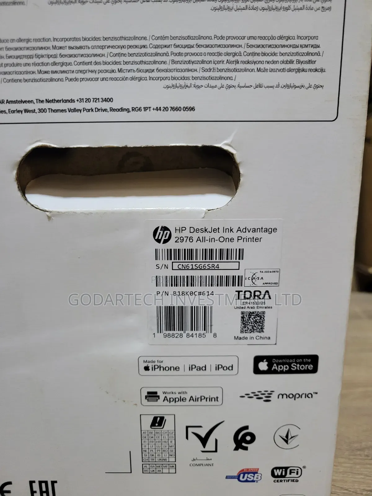 HP Deskjet Printer Color 2975
