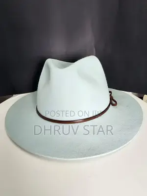 Fedora White Luxury Fashion Hat